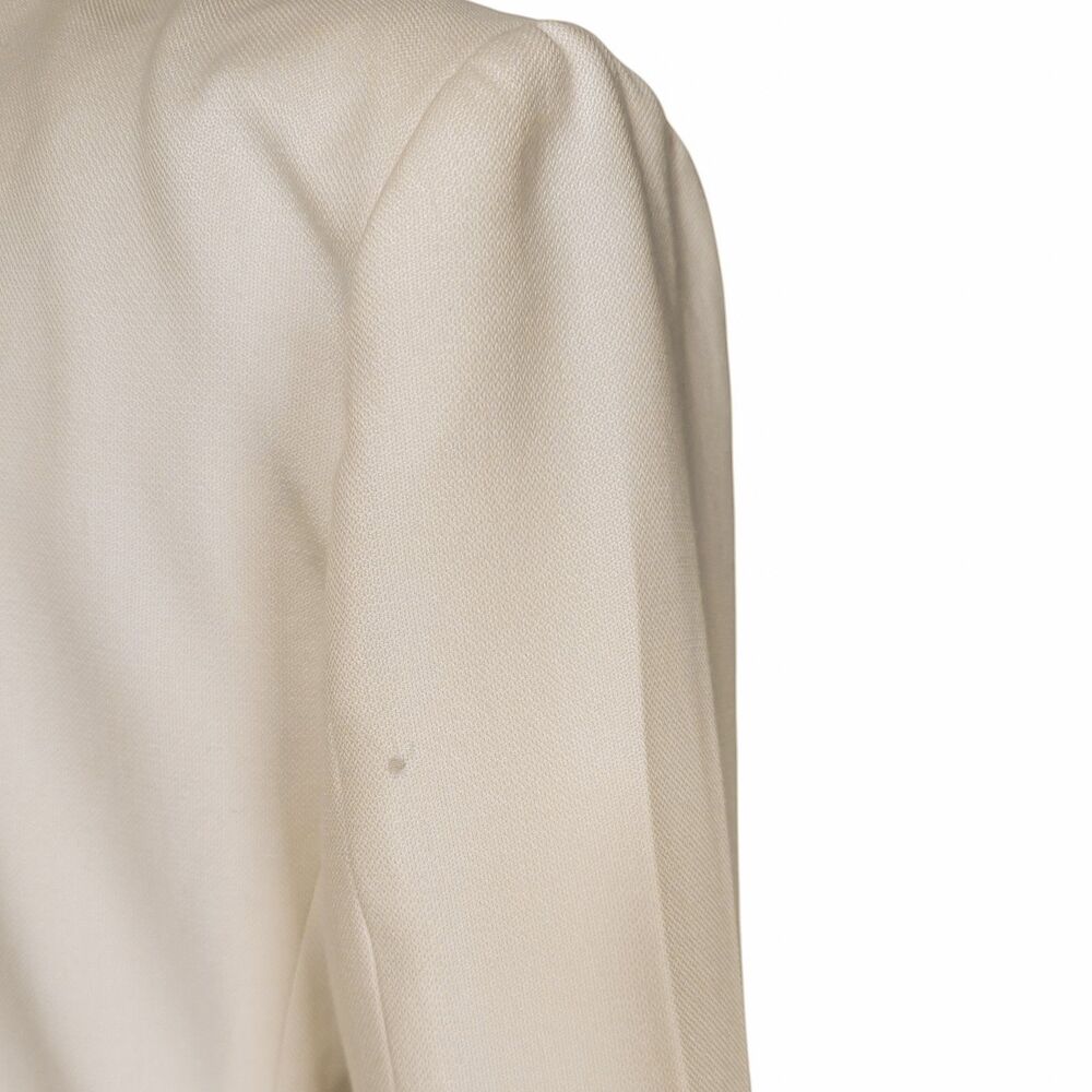 Ralph Lauren Purple Label Cashmere Blazer 10 Cream Double Breasted USA Silk - Picture 12 of 14